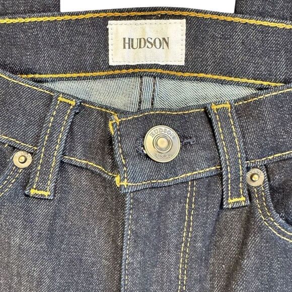 NWOT Hudson Nico Super Skinny Mid Rise Dark Wash Jeans Sz 25 - Picture 2 of 12